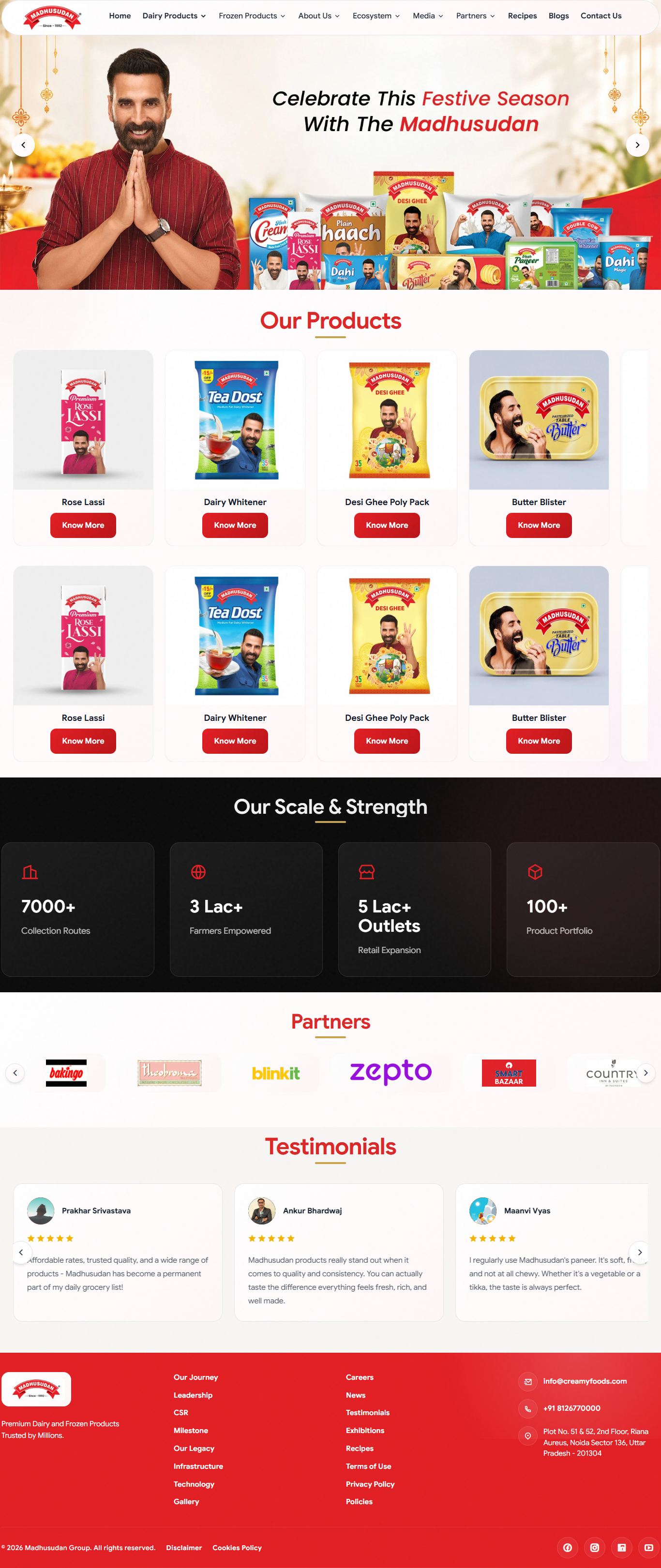 Aria Telecom Solutions Website